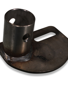 SST-Foot rh w/semi-circular base plate f/ Actiwel